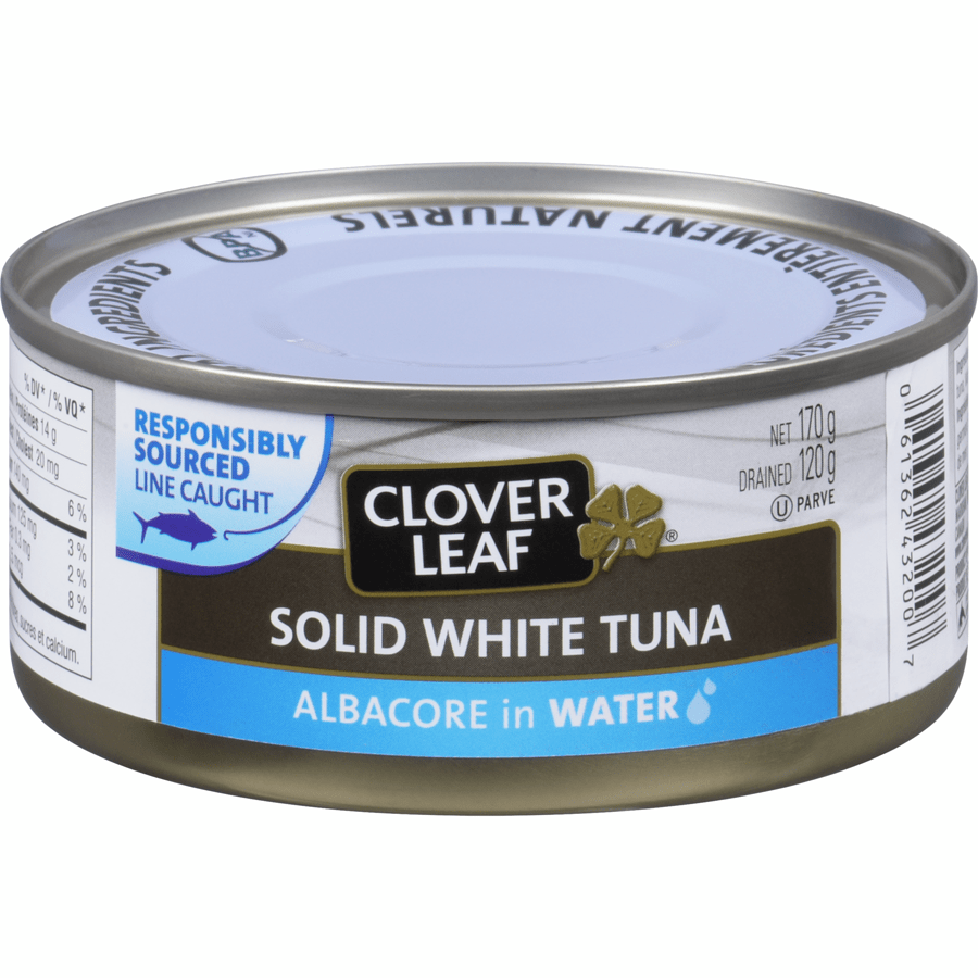 Clover Leaf Solid White Tuna in Water (170g) - Brandco Direct Inc