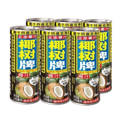 Coconut tree coconut juice can 245mlx6 - Brandco Direct Inc