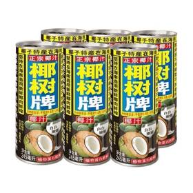 Coconut tree coconut juice can 245mlx6 - Brandco Direct Inc