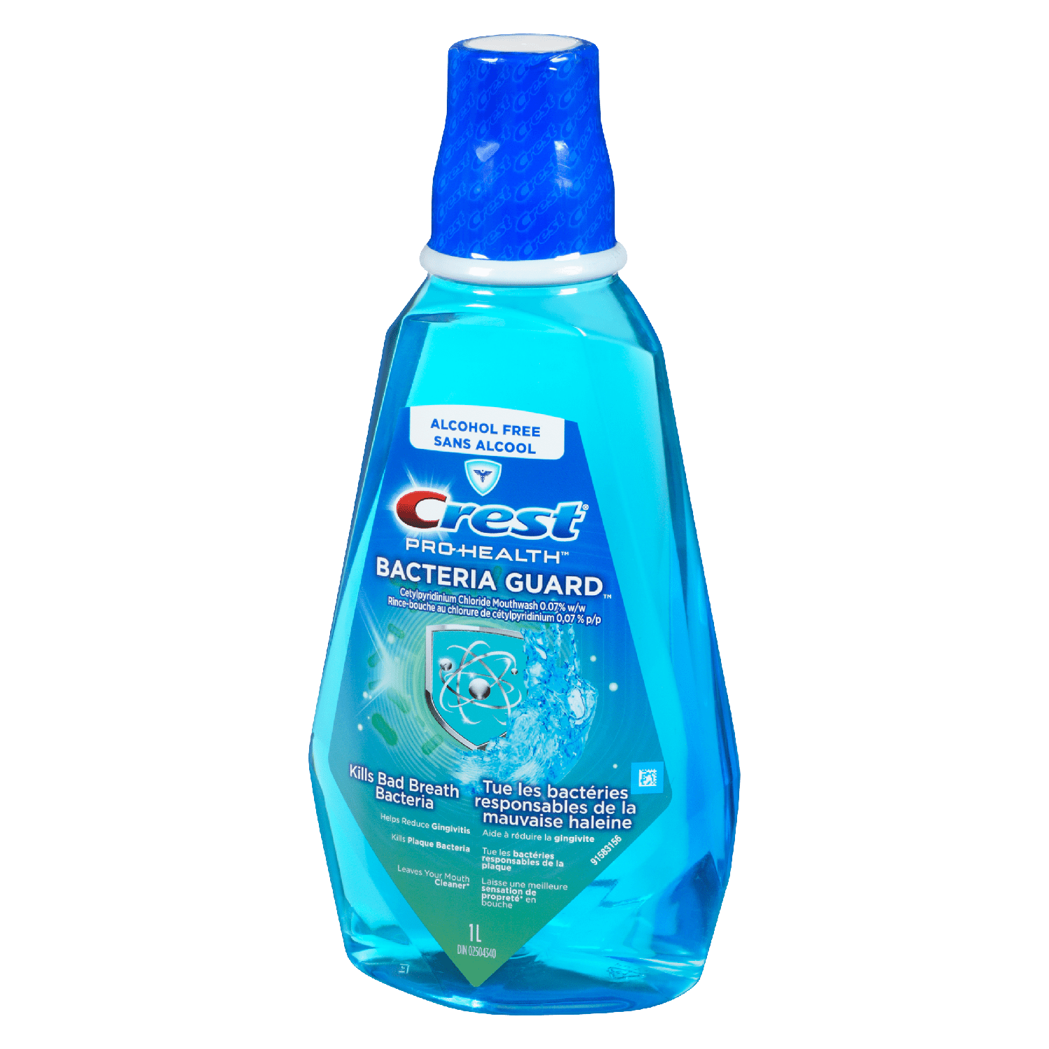 Crest Bacteria Guard Plus Mouthwash Mint (1L) - Brandco Direct Inc