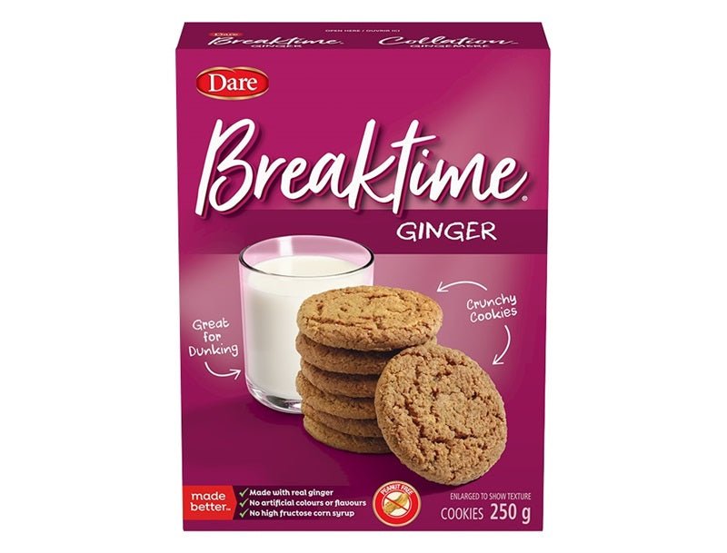 Dare Breaktime Ginger (250g) - Brandco Direct Inc