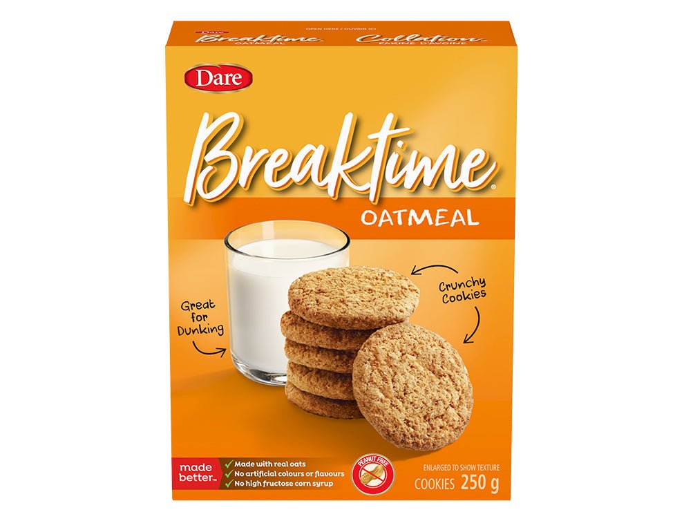 Dare Breaktime Oatmeal (250g) - Brandco Direct Inc