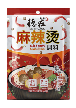 De Zhuang Mala Spicy Seasoning 52° (220g) - Brandco Direct Inc