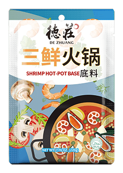 De Zhuang Shrimp Hot Pot Base (220g) - Brandco Direct Inc