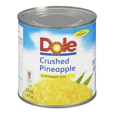 Dole Crushed Pineapple in Juice (398ml) - Brandco Direct Inc