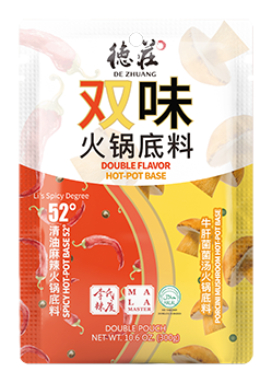 De Zhuang Hot Pot Spicy52°/Porcini Mushroom(2x150g)