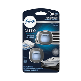 Febreze Car Air Freshner Vent Clip Auto Laundry Fresh (4.4ml) - Brandco Direct Inc