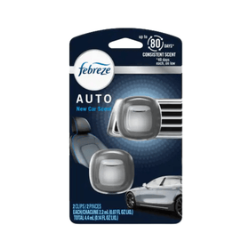 Febreze Car Air Freshner Vent Clip Auto New Car Scent (4.4ml) - Brandco Direct Inc