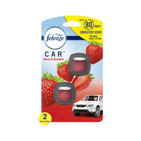 Febreze Car Air Freshner Vent Clip Berry & Bramble (4ml) - Brandco Direct Inc