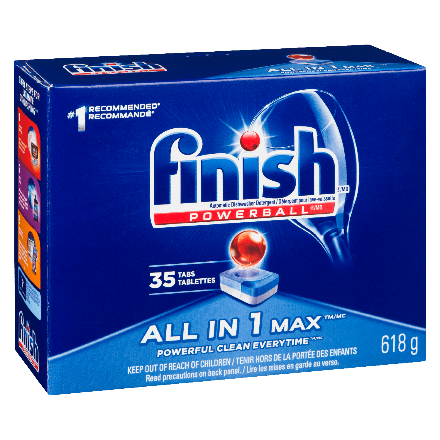 Finish All in 1 Detergent Powerball (35Tabs) - Brandco Direct Inc