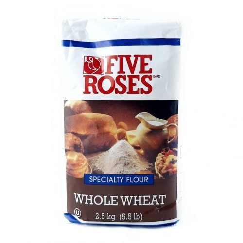 Five Rose Whole Wheat All Purpose Flour (2.5kg) - Brandco Direct Inc