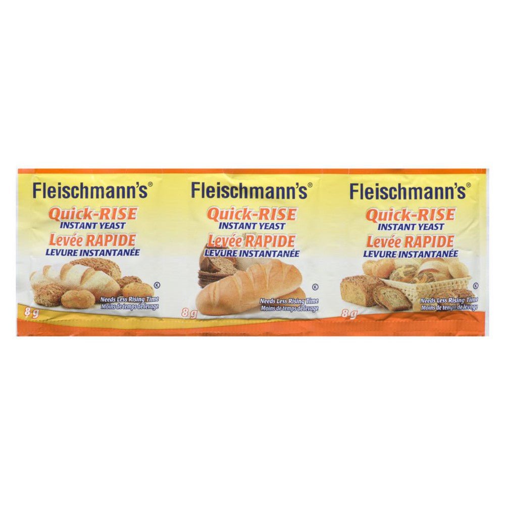 Fleischmann's Instant Yeast Quick Rise(3x8g) - Brandco Direct Inc