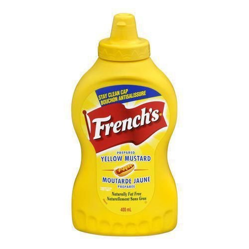 French's Yellow Mustard Squeeze (400ml) - Brandco Direct Inc