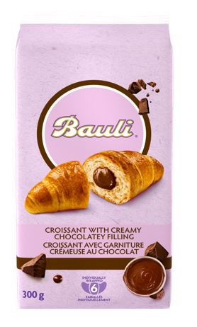 Bauli Chocolate Croissant 6Ct (300g) - Brandco Direct Inc