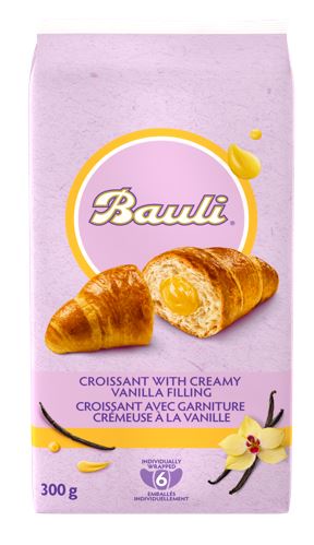 Bauli Cream Croissant 6Ct (300g) - Brandco Direct Inc