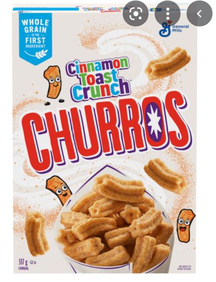 General Mills Cinnamon Toast Crunch Churros(337g) - Brandco Direct Inc