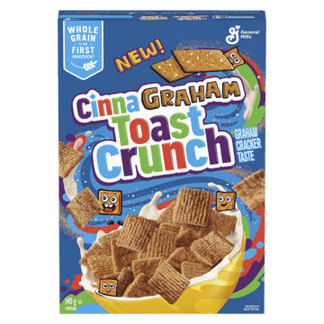 General Mills CinnaGraham Toast Crunch (340g) - Brandco Direct Inc