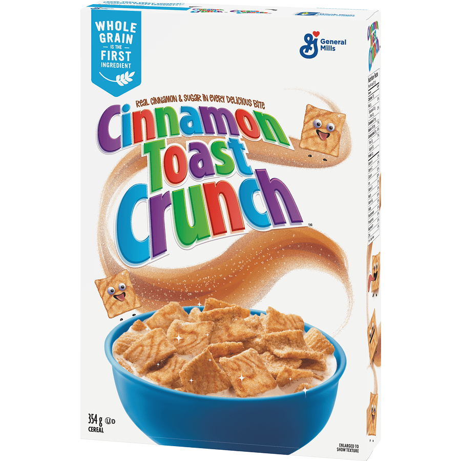 General Mills Cinnamon Toast Crunch Cereal (354g) - Brandco Direct Inc