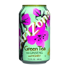 Arizona Green Tea Ginseng&Honey (340ml);T20xH9 - Brandco Direct Inc