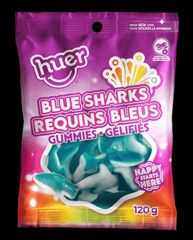 Huer Blue Sharks (120g) - Brandco Direct Inc