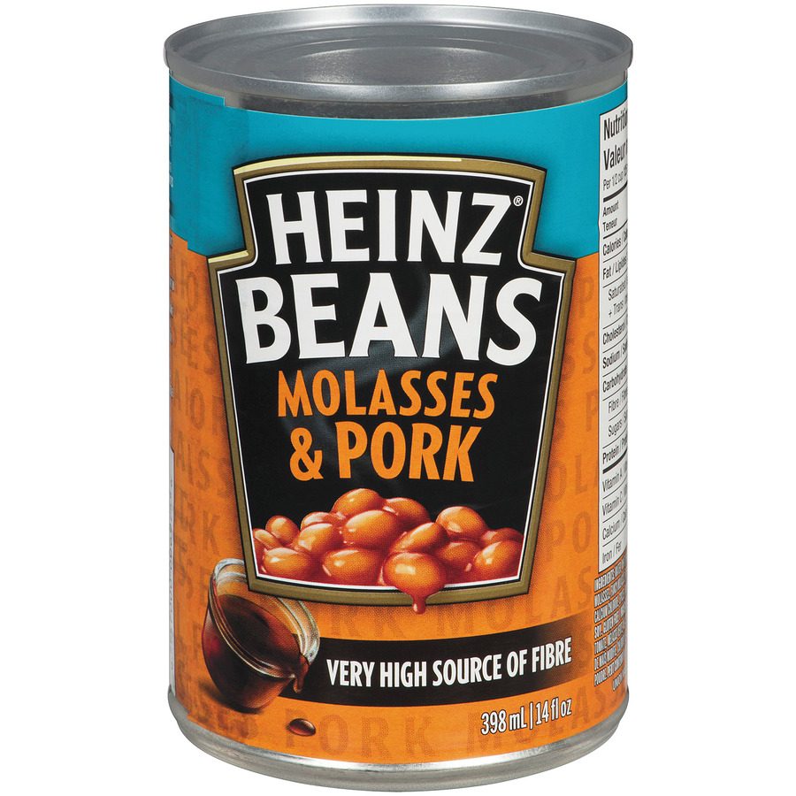 Heinz Beans Pork & Molasses (398ml) - Brandco Direct Inc