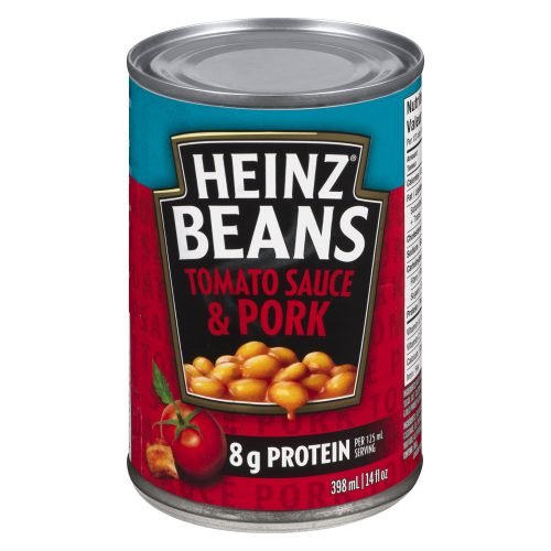 Heinz Beans with Pork & Tomato Sauce (398ml) - Brandco Direct Inc