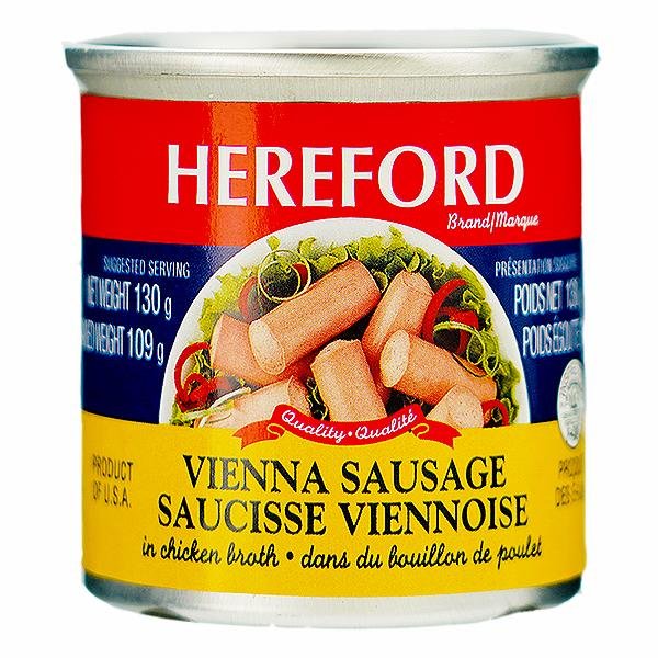 Hereford Vienna Sausage (130g) - Brandco Direct Inc