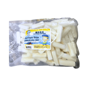 Cool Ocean Giany Squid Strips 900g - Brandco Direct Inc