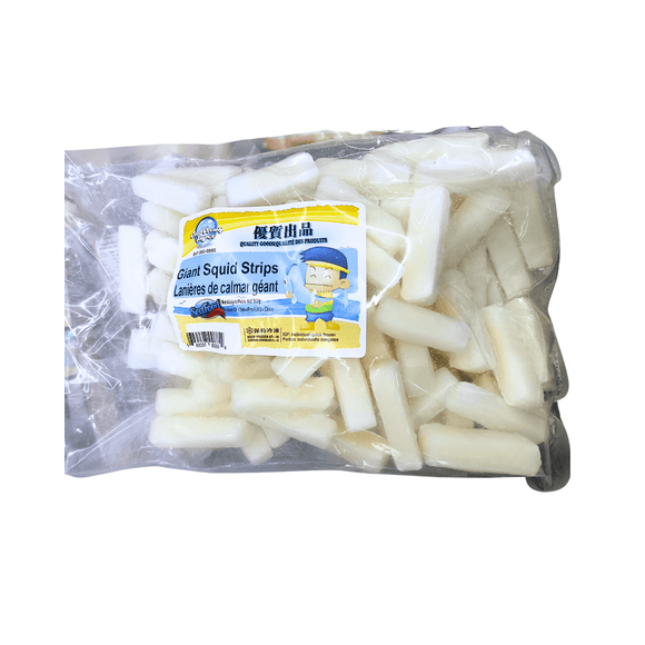 Cool Ocean Giany Squid Strips 900g - Brandco Direct Inc