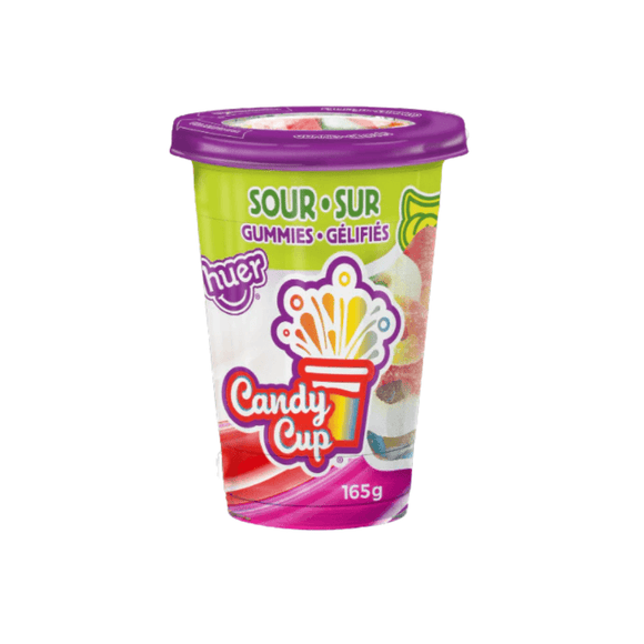 Huer Sour Gummy Cups (165g) - Brandco Direct Inc