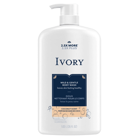 Ivory Mild & Gentle Bodywash Coconut (1.03L) - Brandco Direct Inc