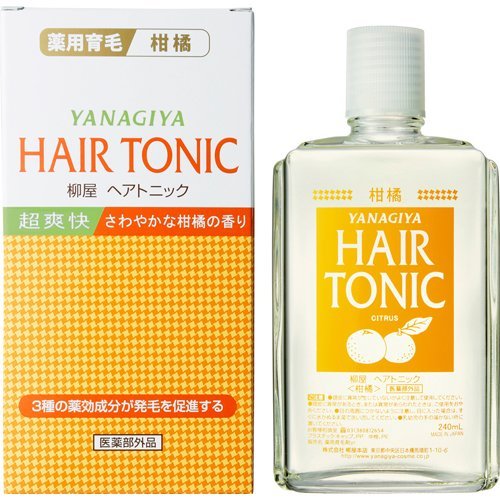 Yanagiya Hair Tonic Citrus (240mL) - Brandco Direct Inc