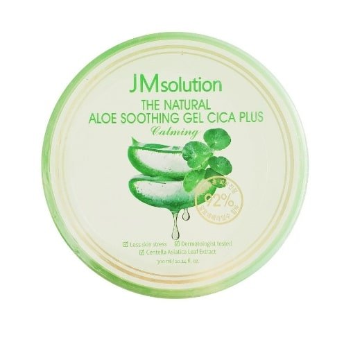 JM Solution Natural Aloe Soothing Gel Cica (300ml) - Brandco Direct Inc