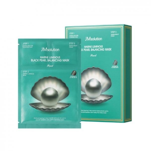 JM Solution Marine Luminous Black Pearl Balancing Mask(10S) - Brandco Direct Inc