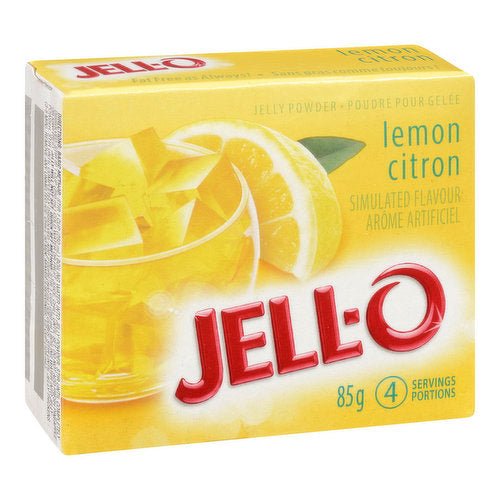 Jello Jelly Powder Lemon (85g) - Brandco Direct Inc