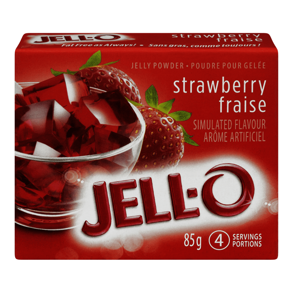 Jello Jelly Powder Strawberry (85g) - Brandco Direct Inc