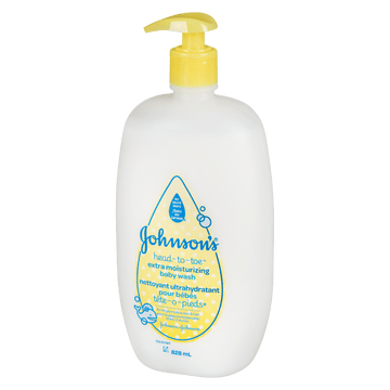 Johnson's HTT Extra Moistur Baby Wash (828ml) - Brandco Direct Inc