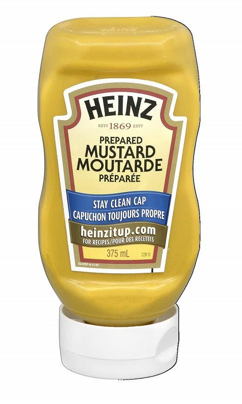 Heinz Yellow Mustard (375ml) - Brandco Direct Inc