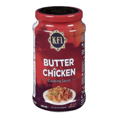 KFI Butter Chicken Cooking Sauce 375ml - Brandco Direct Inc