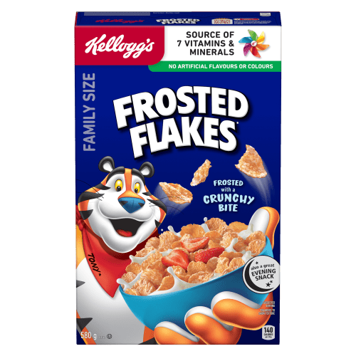 Kellogg's Frosted Flakes Family Pack (580g) - Brandco Direct Inc