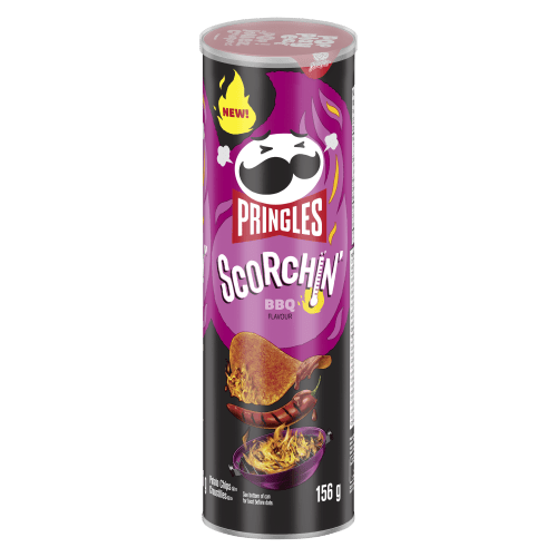 Pringles Scorchin BBQ (156g) - Brandco Direct Inc