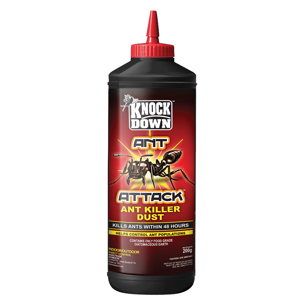 Knock Down Ant Attack Ant Killer Dust (200g) - Brandco Direct Inc