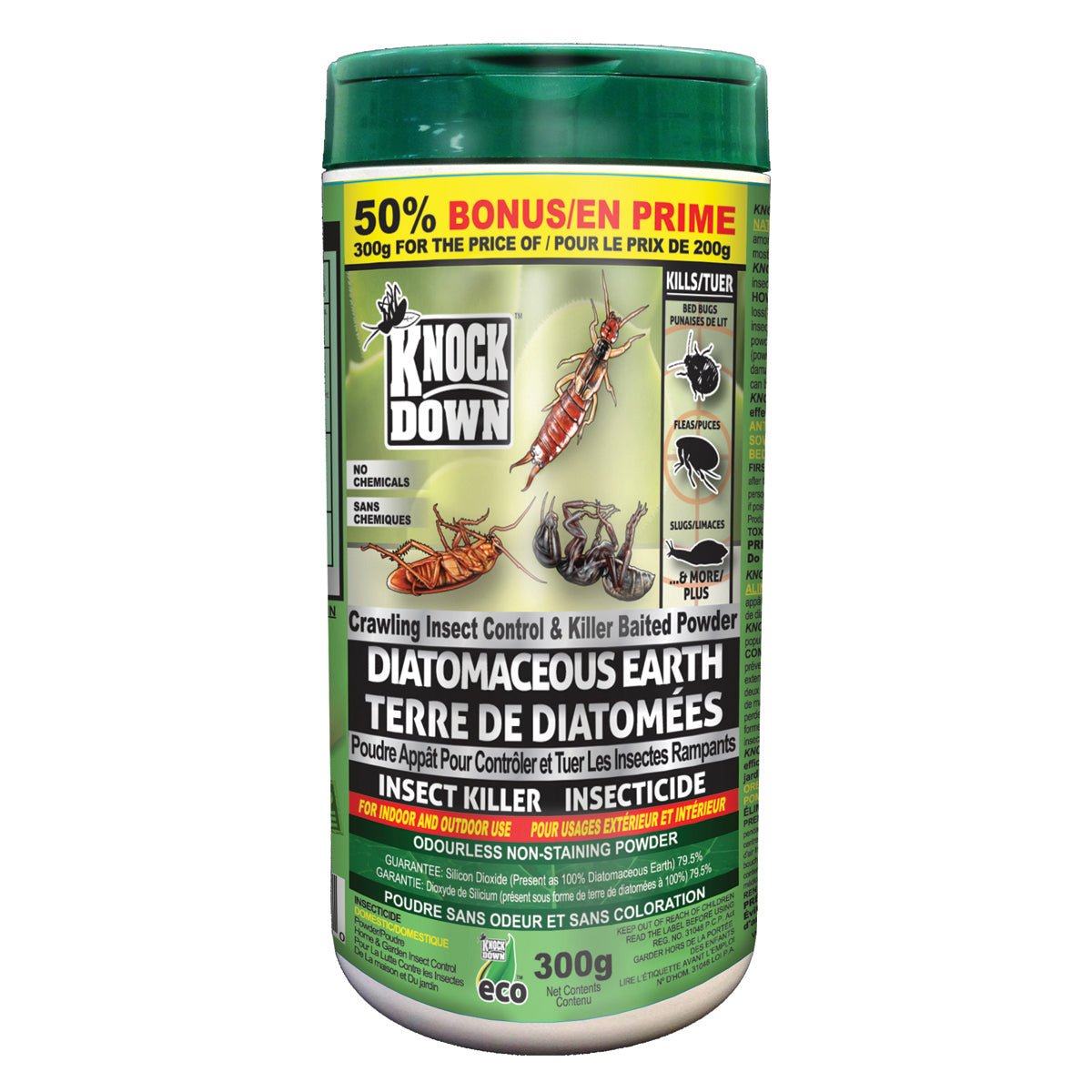 Knock Down Crawling Insect Killer Powder (300g) - Brandco Direct Inc