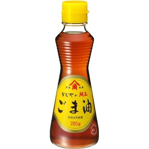 Kadoya Kinjirushi Sesame Oil (200g);T11xH5 - Brandco Direct Inc