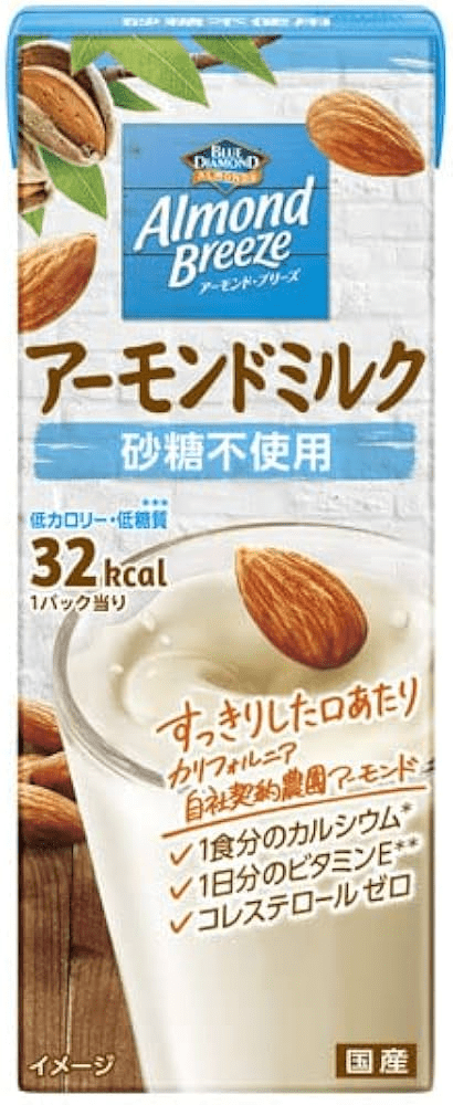Kagome Almond Breeze Almond Milk Sugar Free (200ml) - Brandco Direct Inc