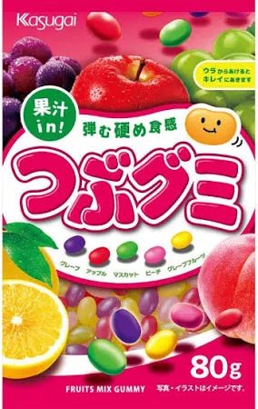 Kasugai Tsubu Gummy (80g) - Brandco Direct Inc