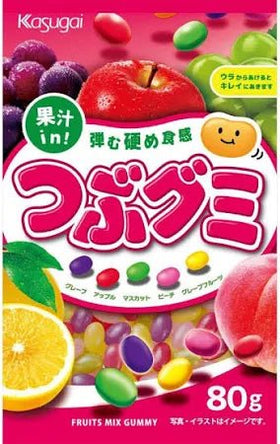 Kasugai Tsubu Gummy (80g) - Brandco Direct Inc