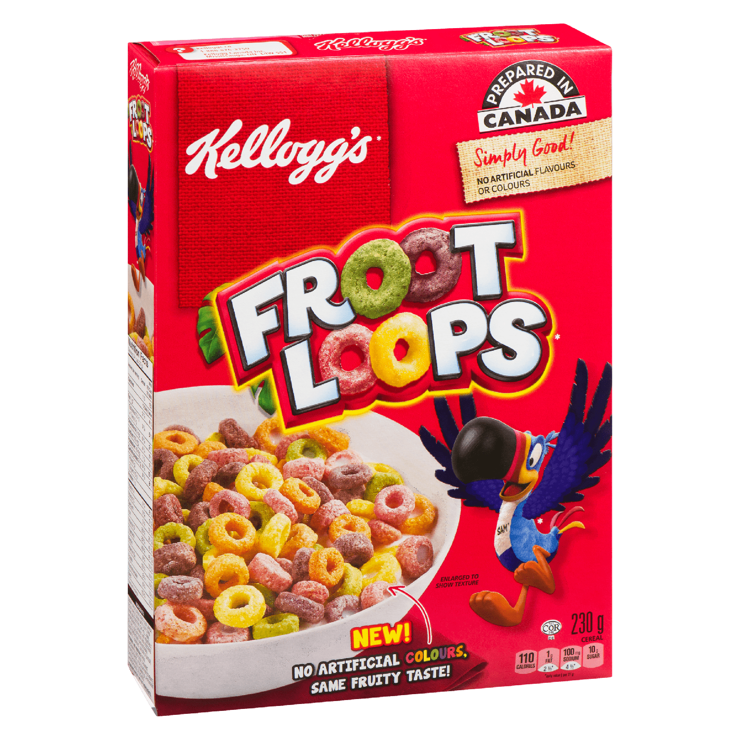 Kellogg's Froot Loops Cereal (230g) - Brandco Direct Inc