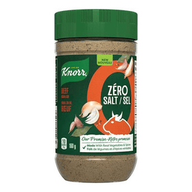 Knorr Zero Salt Bouillon Beef (160g) - Brandco Direct Inc