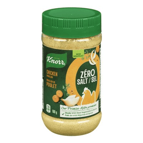 Knorr Zero Salt Bouillon Chicken (160g) - Brandco Direct Inc